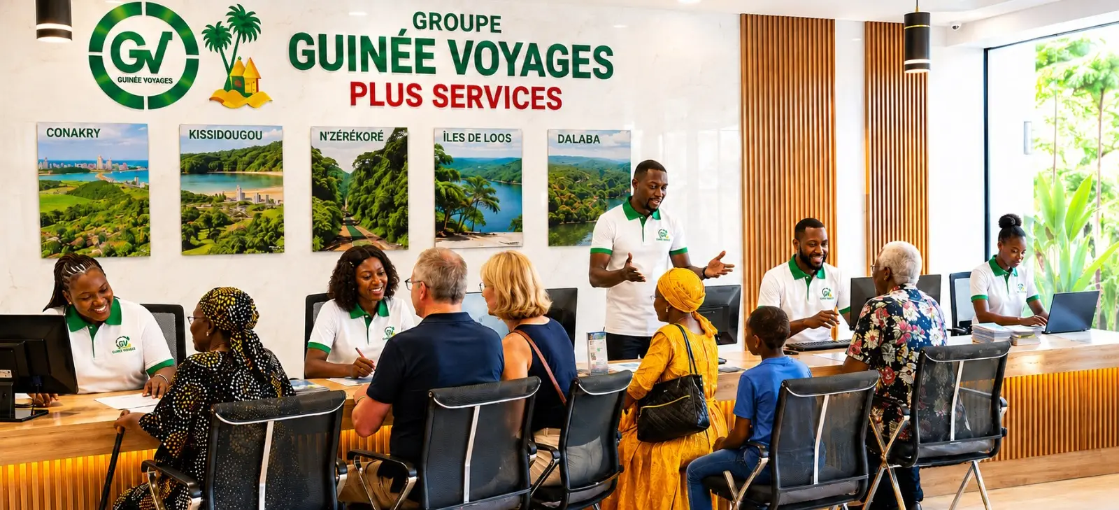 Bureau Guinée Voyages — conseil voyage personnalisé