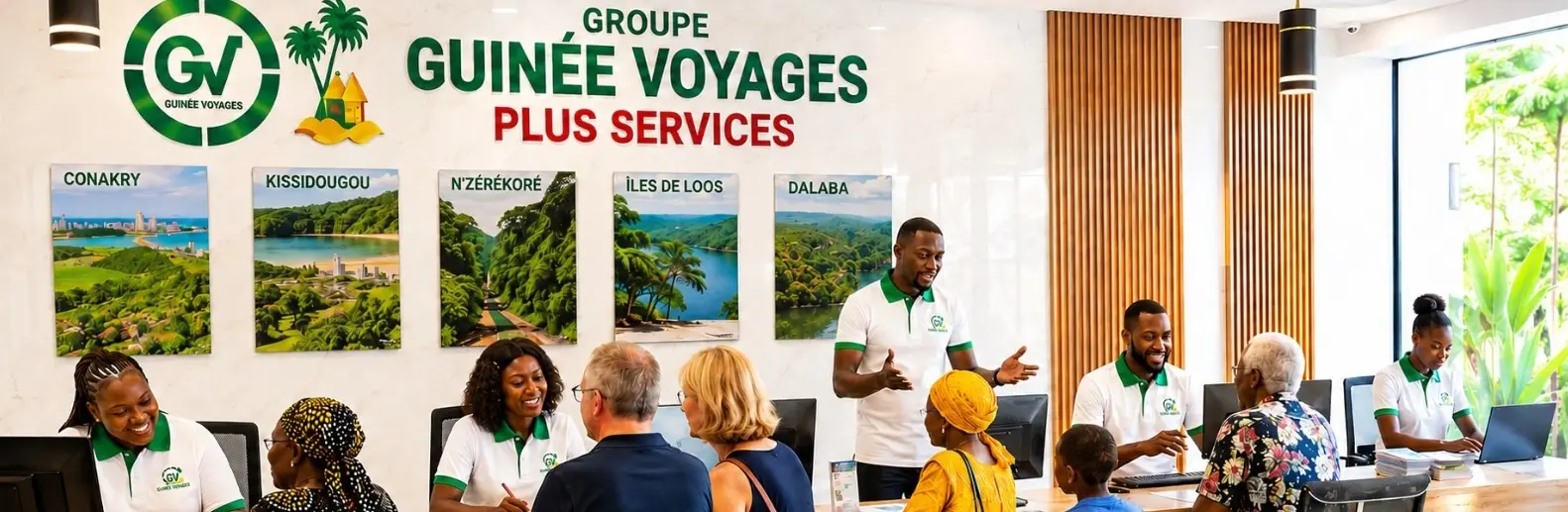 Bureau Guinée Voyages — conseil voyage personnalisé