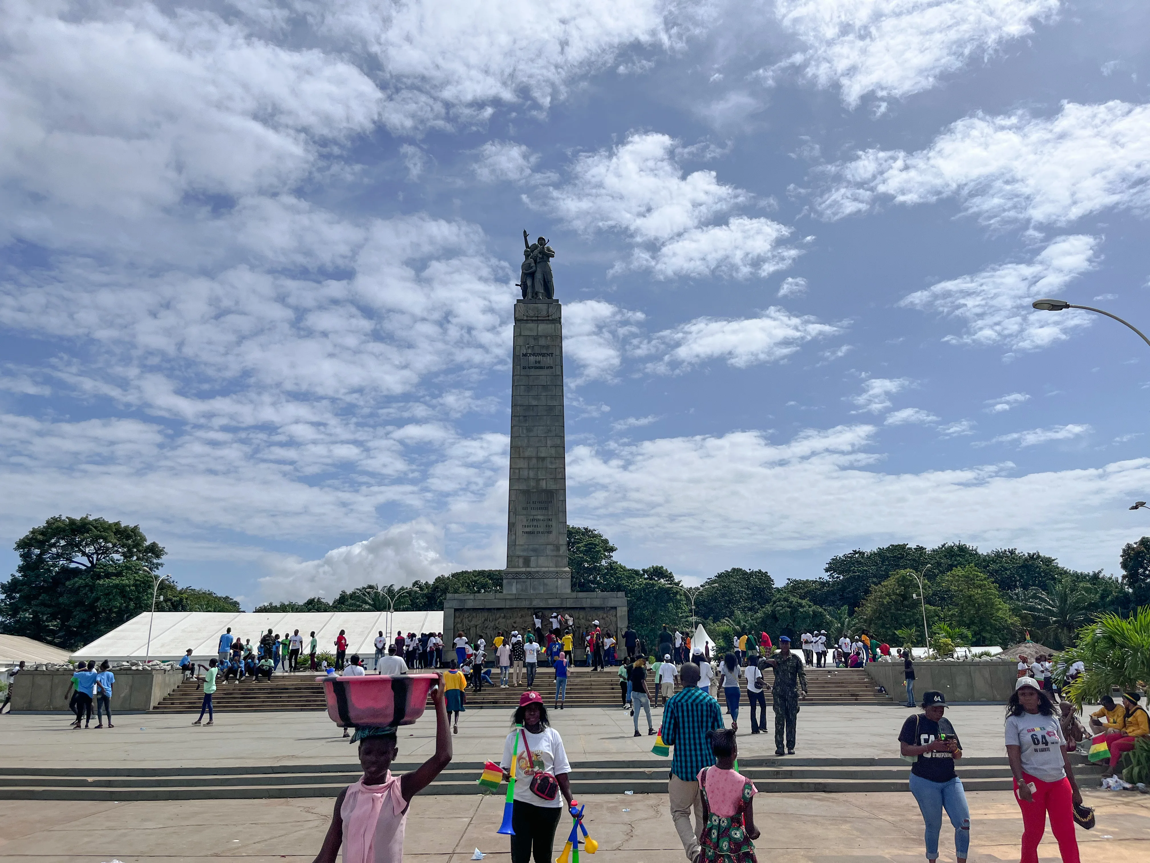 Conakry, capitale côtière de la Guinée