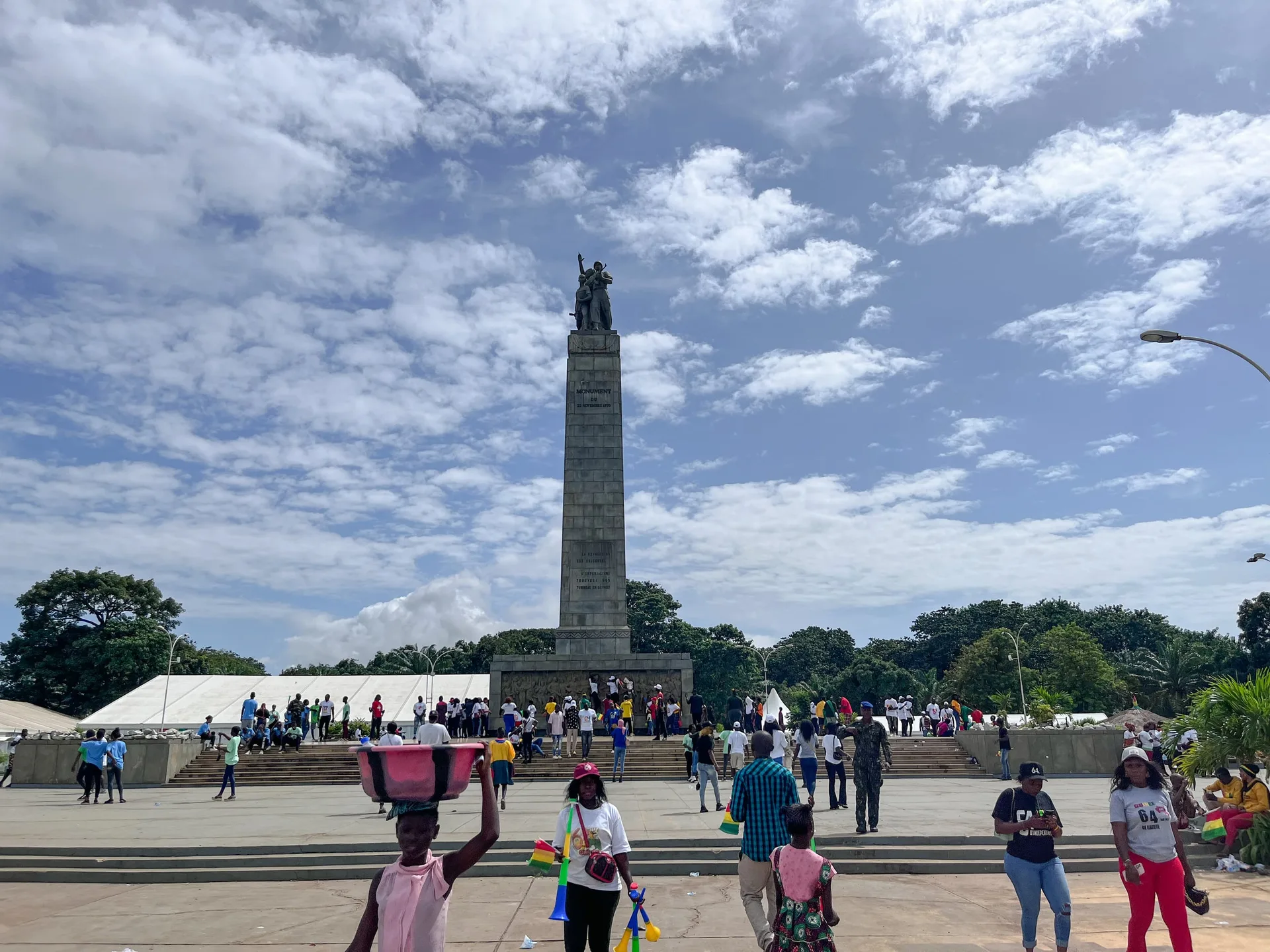 Conakry, capitale côtière de la Guinée