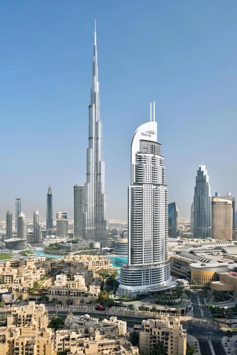Hôtel de luxe à Dubaï avec vue sur la skyline
