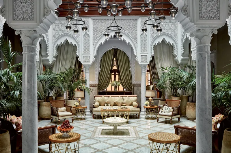 Riad et architecture marocaine à Marrakech
